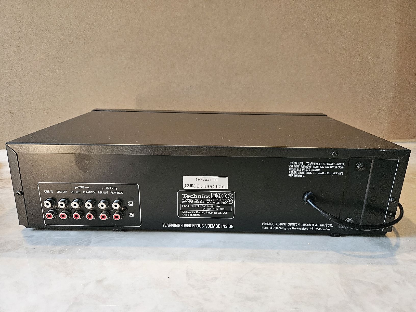 Technics Equalizzatori: Technics Equalizer SH-8055 – Usato da Ittigen venduto da rue_t7my 2