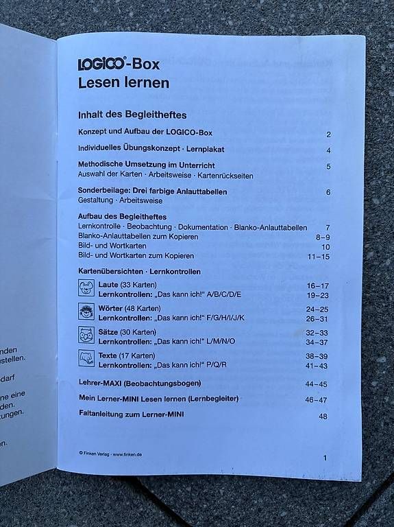Giochi: Logico Lesen Lernen  – Usato da Schönenbuch venduto da Herbie6446 2