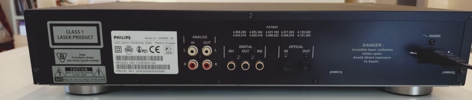 Philips Aufnahmegeräte: Philips CDR 959 CD-Recorder – Gebraucht aus Grüningen von Stargazer 2