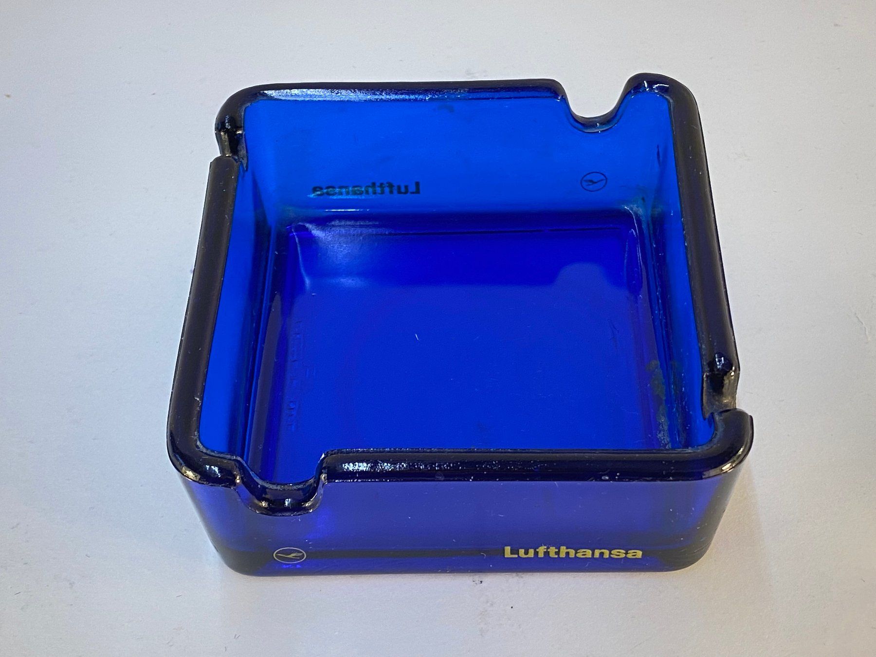 Portacenere: Original Lufthansa Aschenbecher – Usato da Schaffhausen venduto da Magnet 7