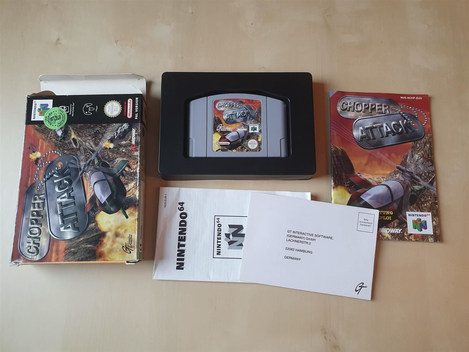 Nintendo Giochi: Chopper Attack – Usato da Stansstad venduto da collectorsshop 6