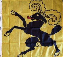 Fahne Flagge Kanton Schaffhausen Widder Stein am Rhein