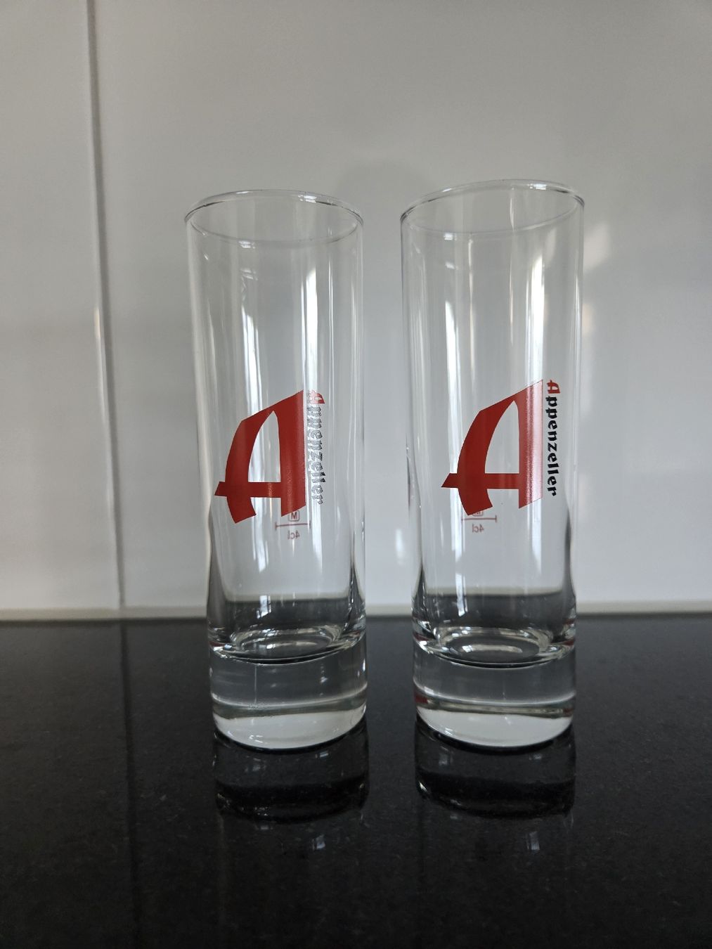 Bicchieri: 2 Appenzeller Gläser – Nuovo (secondo la descrizione) da Rickenbach-Sulz venduto da Bacardibabe