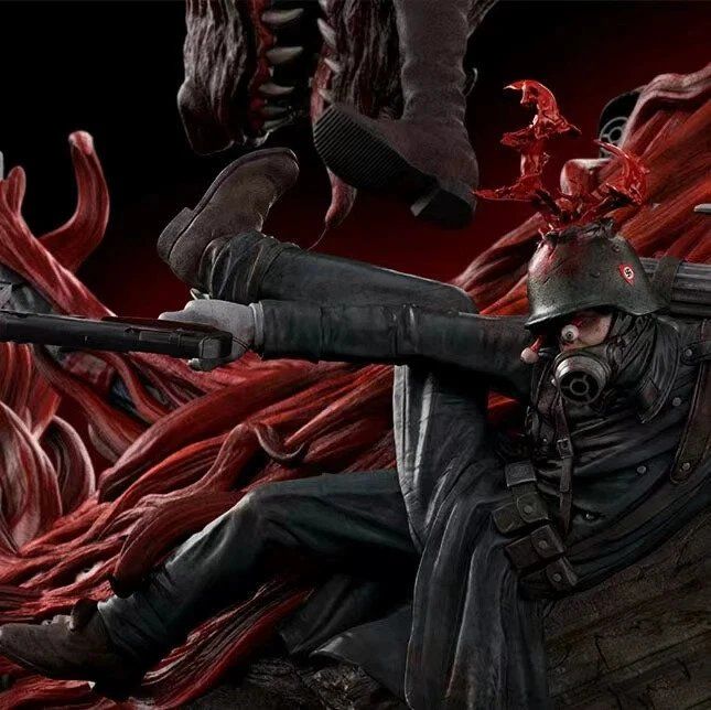 Statuette: Figurama Collectors Hellsing Alucard Resin Figure – Usato da Oberentfelden venduto da FiguresAndGamesPlace 4