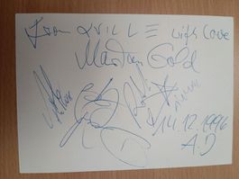 Alphaville - original Autogramm von 1996