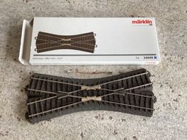 Märklin 24640 C Gleis Kreuzung 2 Franken Versand!