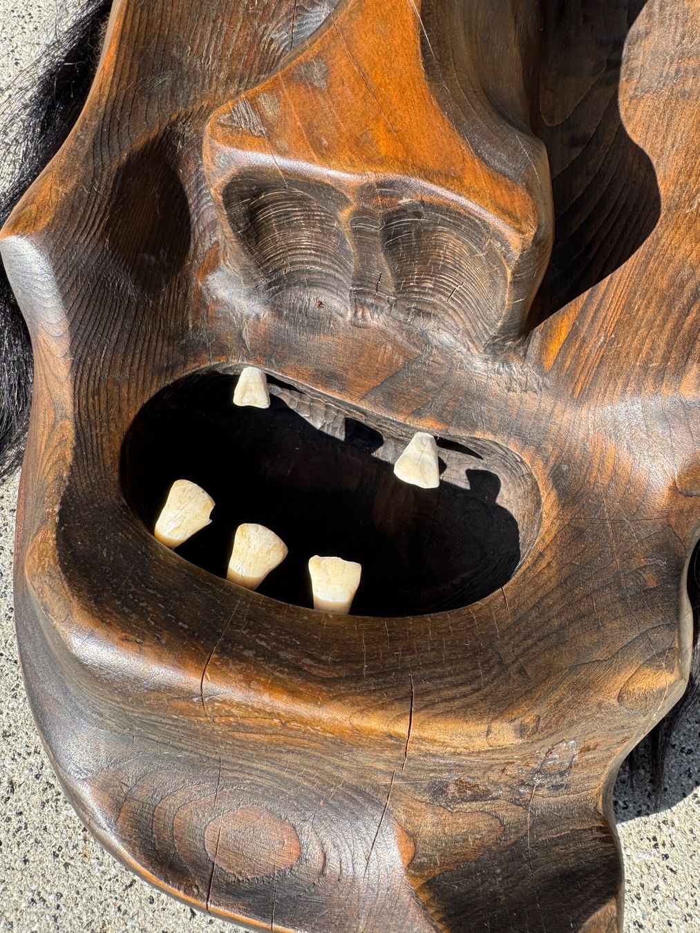 Maschere: Lötschental Maske gross ca 62cm – Usato da Grossaffoltern venduto da sherry73 1