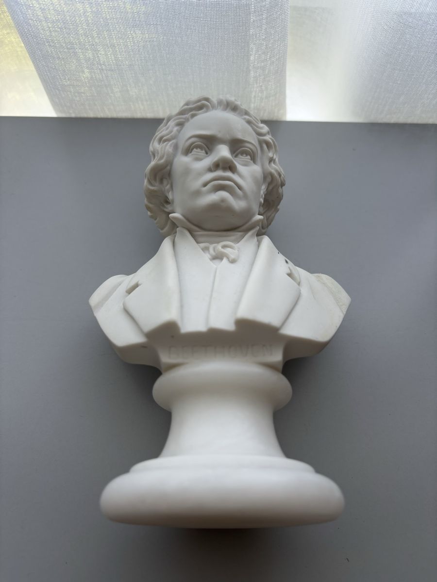 Sculture & Statue: Beethoven Buste Dekofigur weiss gebraucht – Usato da Luzern venduto da bro_c8pg 3