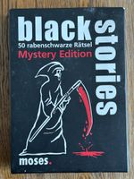Black Stories Mystery Edition 50 rabenschwarze  Rätsel 
