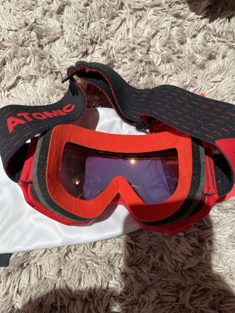 Atomic Brillen & Gläser: Atomic Count 360° Skibrille, rot/blau – Gebraucht aus Unterkulm von AnoliOccasion 1