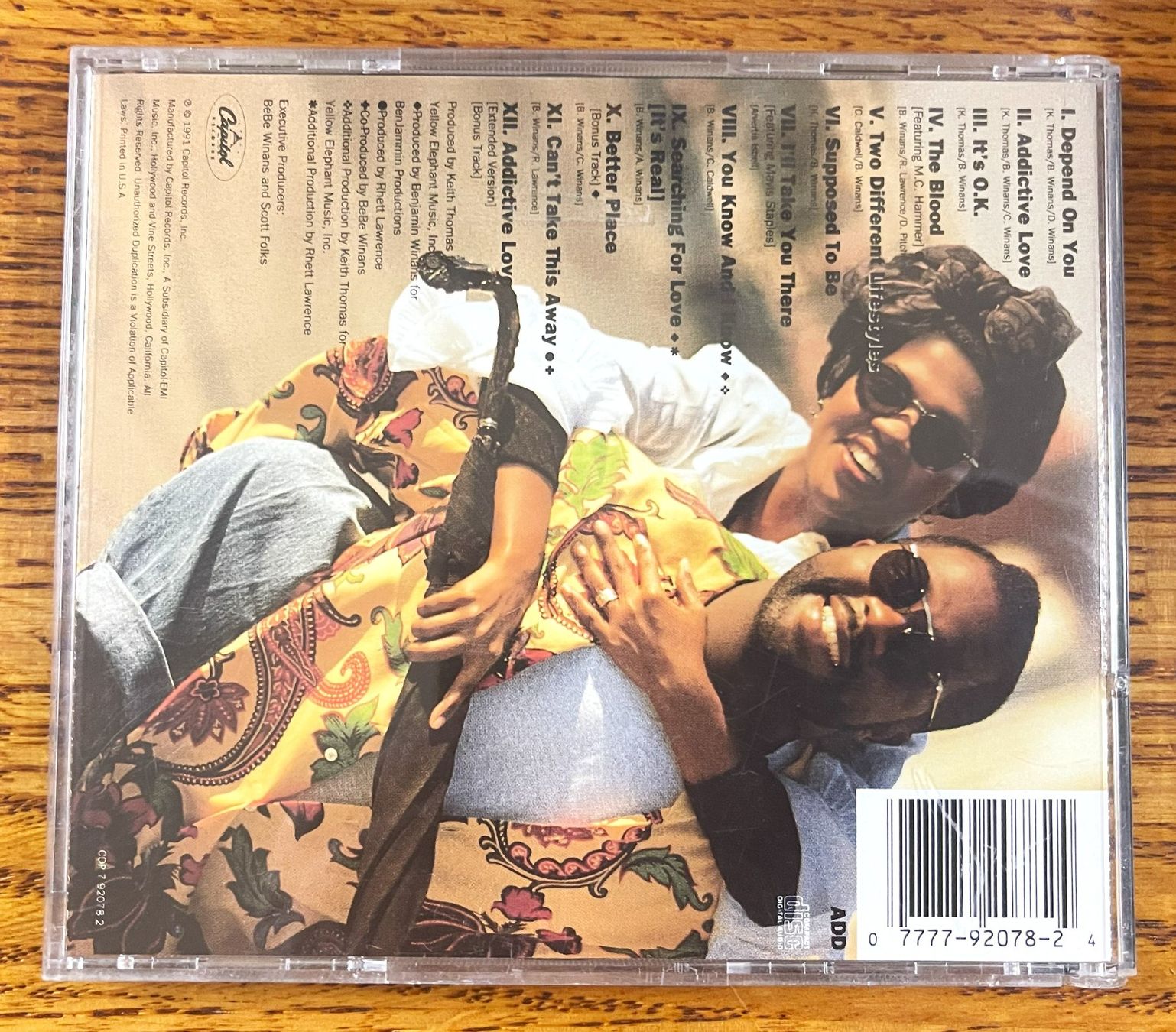 CD: Bebe & Cece Winans: Different Lifestyles CD – Usato da Oftringen venduto da Vucki 1