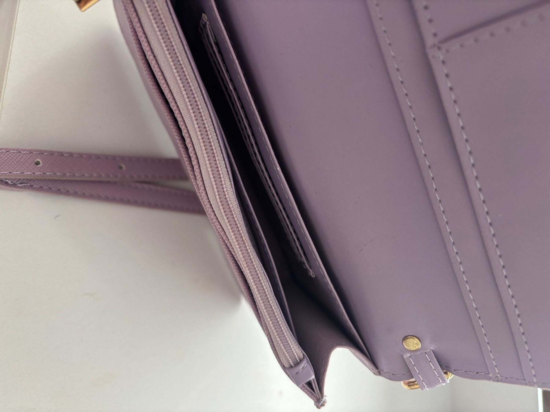 Manor Taschen für Damen: Umhängetasche Lila – Gebraucht aus Liestal von sommersa 3