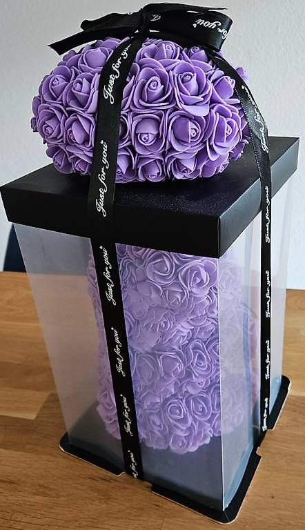 Alle Dekorationen:  Rosenbär in Violett – Gebraucht aus Rudolfstetten von sho_6z79 3