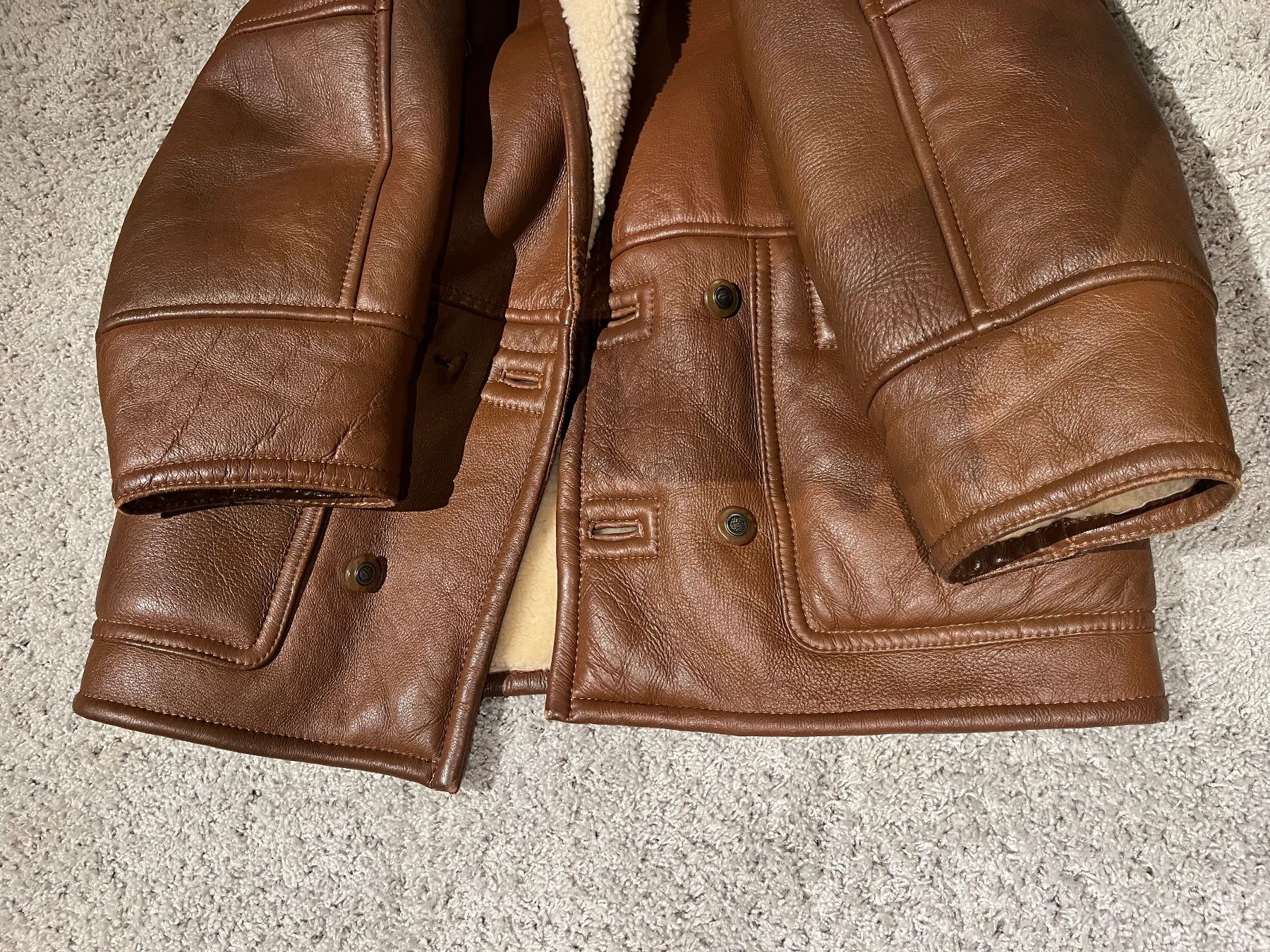 Giacche: Vintage Shearling Fliegerjacke – Usato da Basel venduto da Juliiaa 5