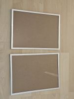 2er Set Bilderrahmen Silber, Modern, Top Zustand!
