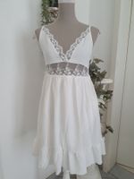 Weisses Sommerkleid m. Spitze Gr S *neu*
