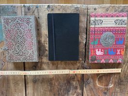 3 Notizbuecher, 1x Leuchtturm1917, 1x Paperblanks, Neu