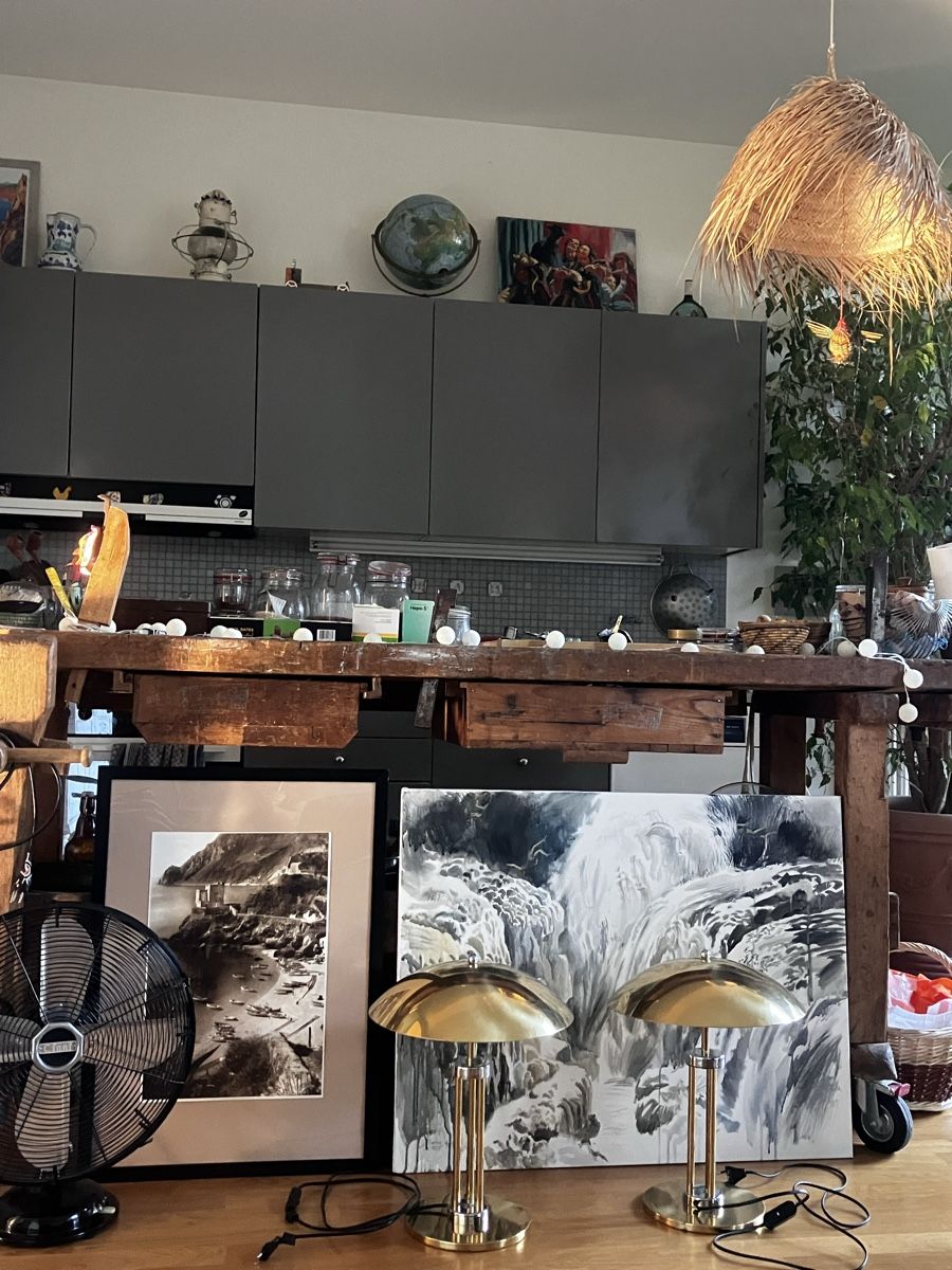 Lampes: Tischlampen Set Messing -Metall – D'occasion à Basel par eclipse012 5