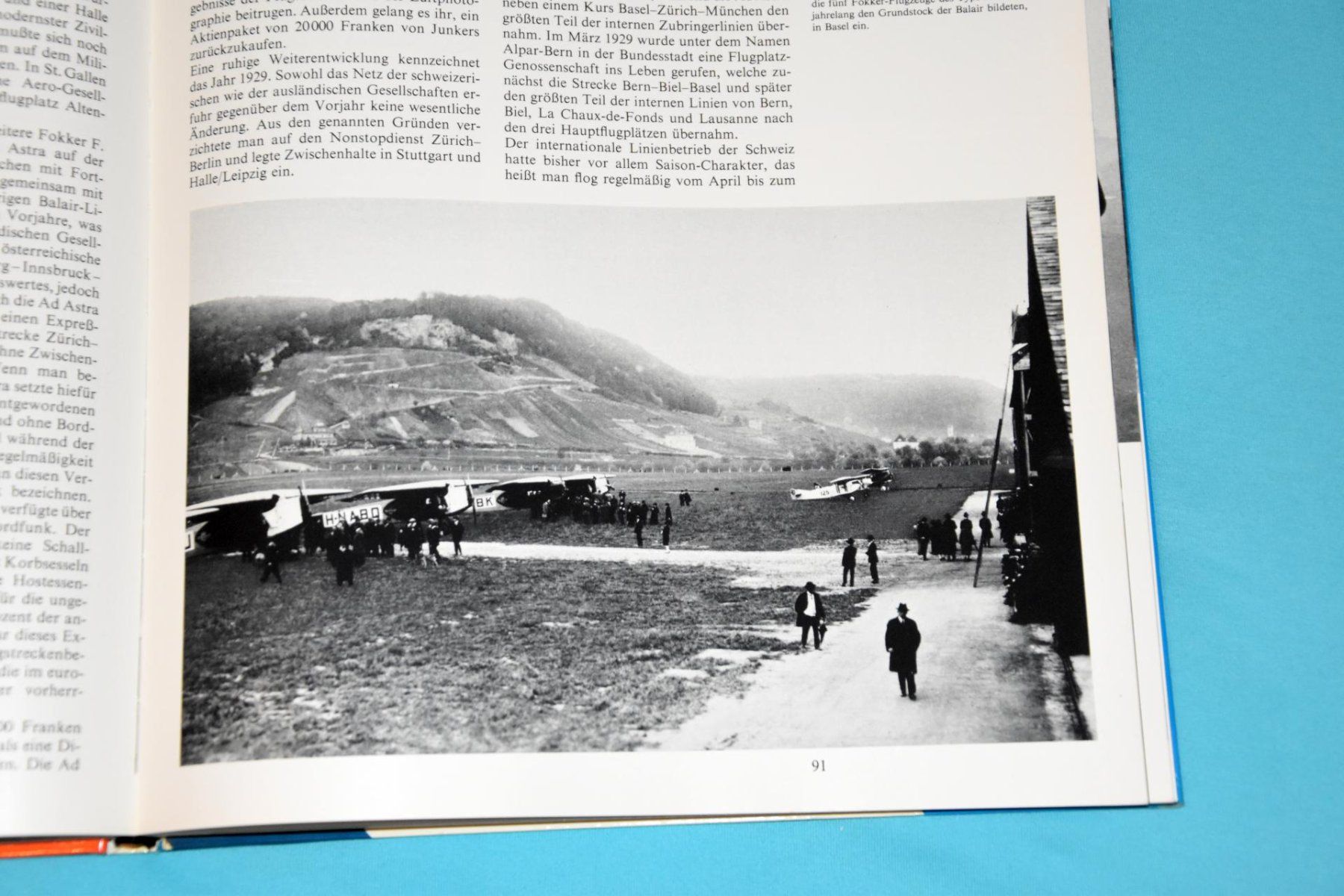 Libri: Geschichte der Luftfahrt in Basel (Mulhouse – Usato da Liestal venduto da estreiter 3