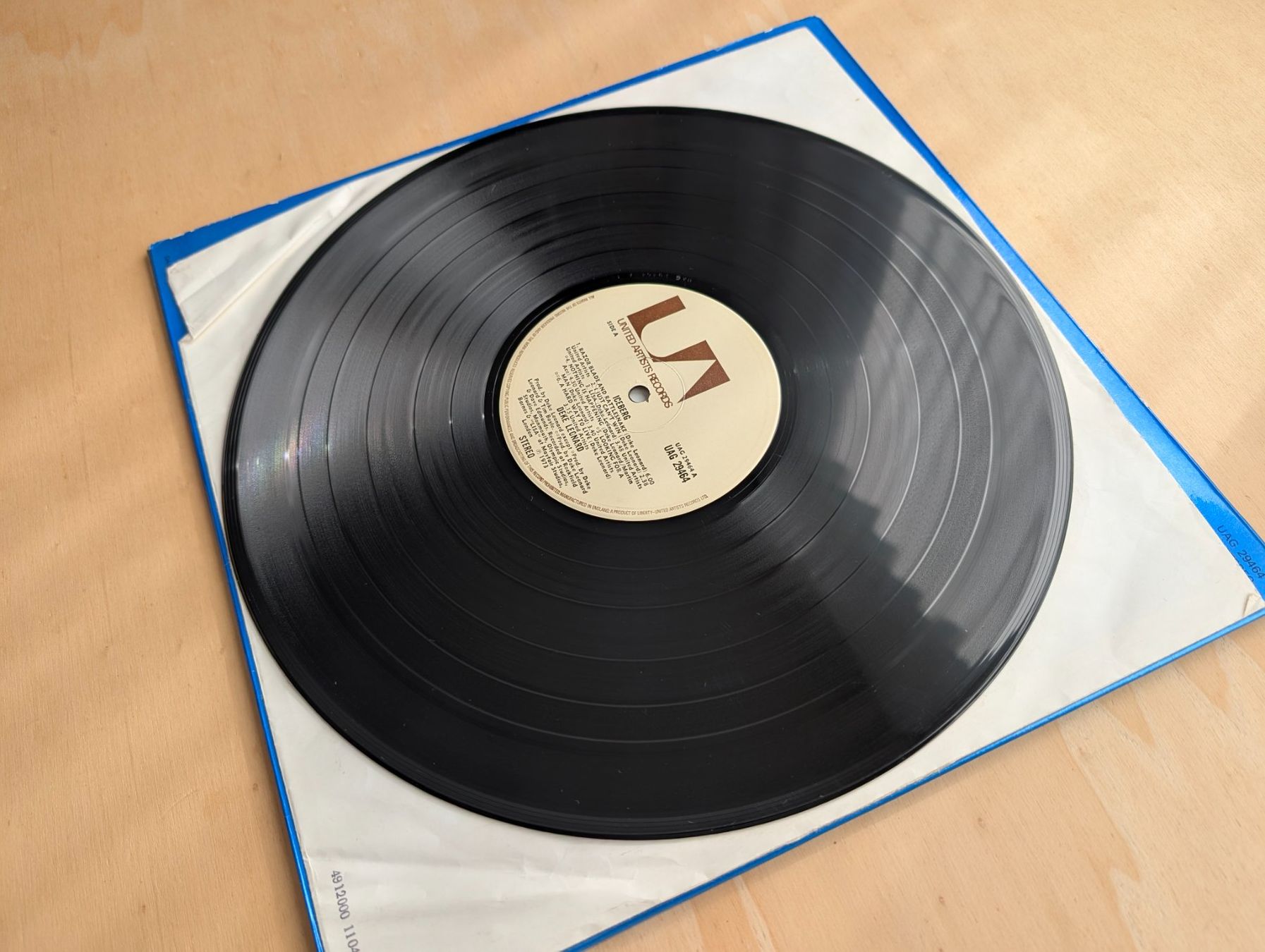Dischi in vinile: Deke Leonard – Iceberg  UK 73 – Usato da Ebikon venduto da kisuM 5