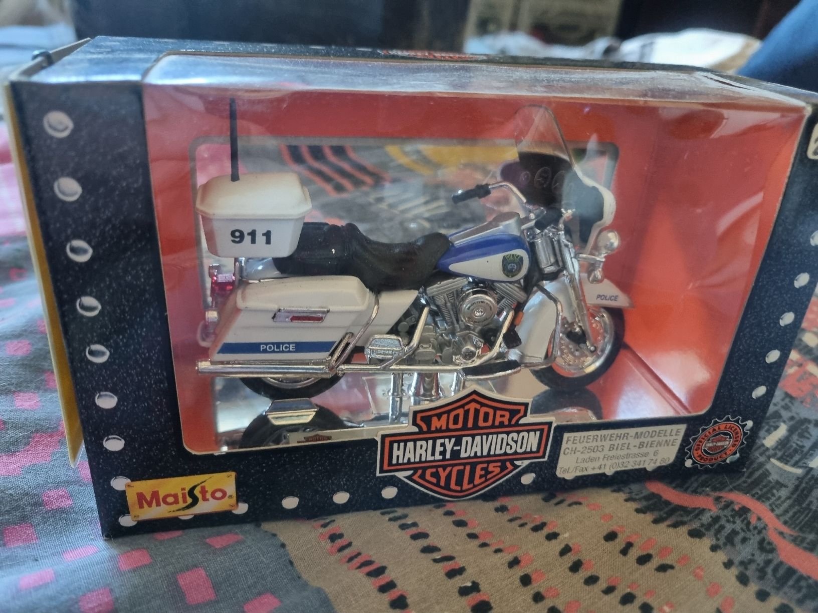 Maisto Modellini d'auto: moto police – Usato da yverdon-les-bains venduto da jonathan21