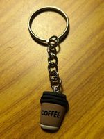 Schlüsselanhänger Kaffee Kaffeebecher ToGo Glücksbringer
