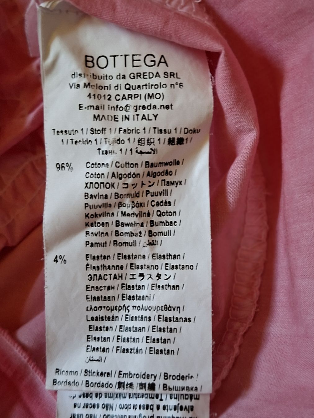 Bottega Veneta Camicette: Bottega Bluse pink Gr. M/L – Usato da Barzheim venduto da spitz01 8