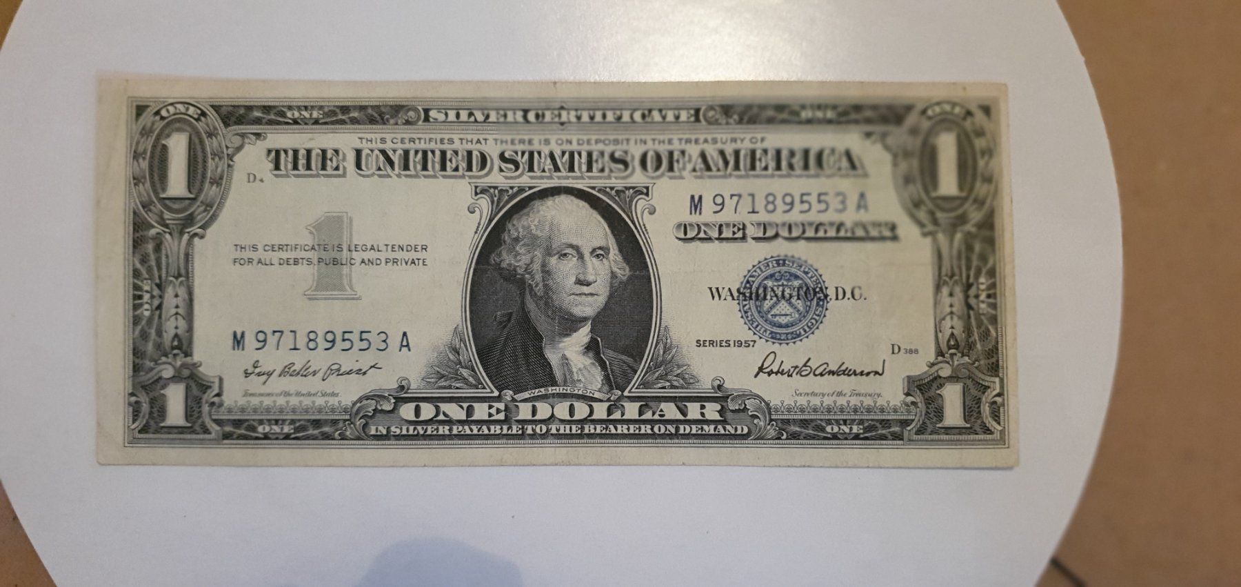 Banconote: One dollar USA und Five dollars USA – Usato da Conthey venduto da donaldC 9