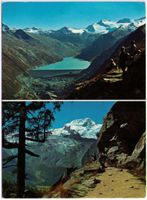 Saas Fee - 2 Bild AK