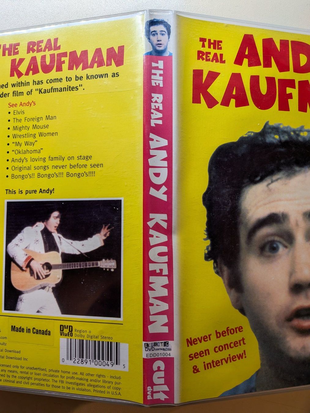 Alle DVDs: The Real Andy Kaufman [DVD] – Gebraucht aus Port von gecotom 2