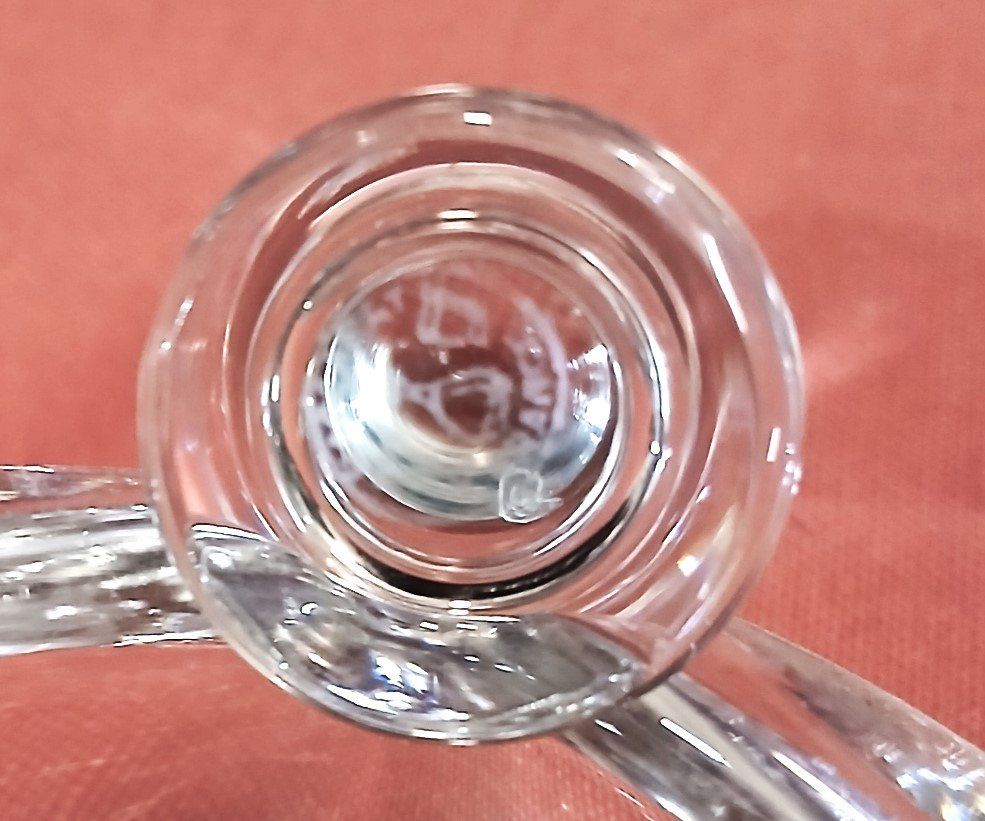 Portacenere: BACCARAT et ORREFORS, bourre-pipe et cendrier – Usato da LE MONT-SUR-LAUSANNE venduto da CHOCO04 2