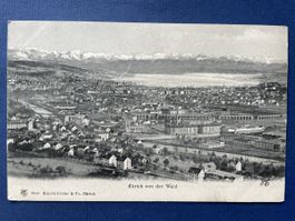 Alte Ansichtskarte Zuerich von der Waid, gelaufen n. Belgien