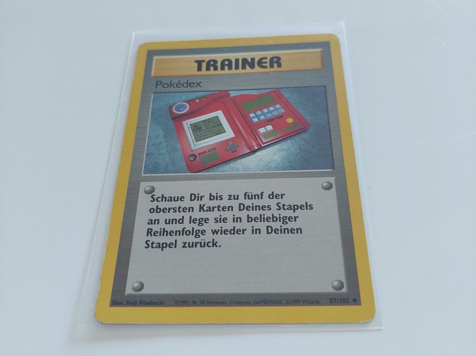Cartoline: Trainer Pokédex – Nuovo (secondo la descrizione) da Köniz venduto da Pokecollect