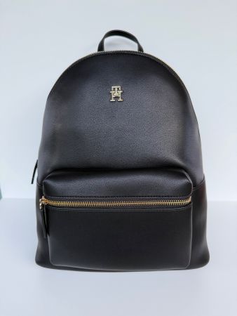 Rucksack Tommy Hilfiger schwarz mit Etiketten Neu