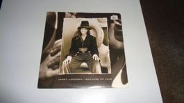 Janet Jackson-Because of love 7"vinyl/dj/hits