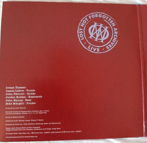 Dischi in vinile: Dream Theater Lost Not Forgotten Archives: A Dramatic Tour – Nuovo e nell'imballaggio originale da Brittnau venduto da Zibu 1