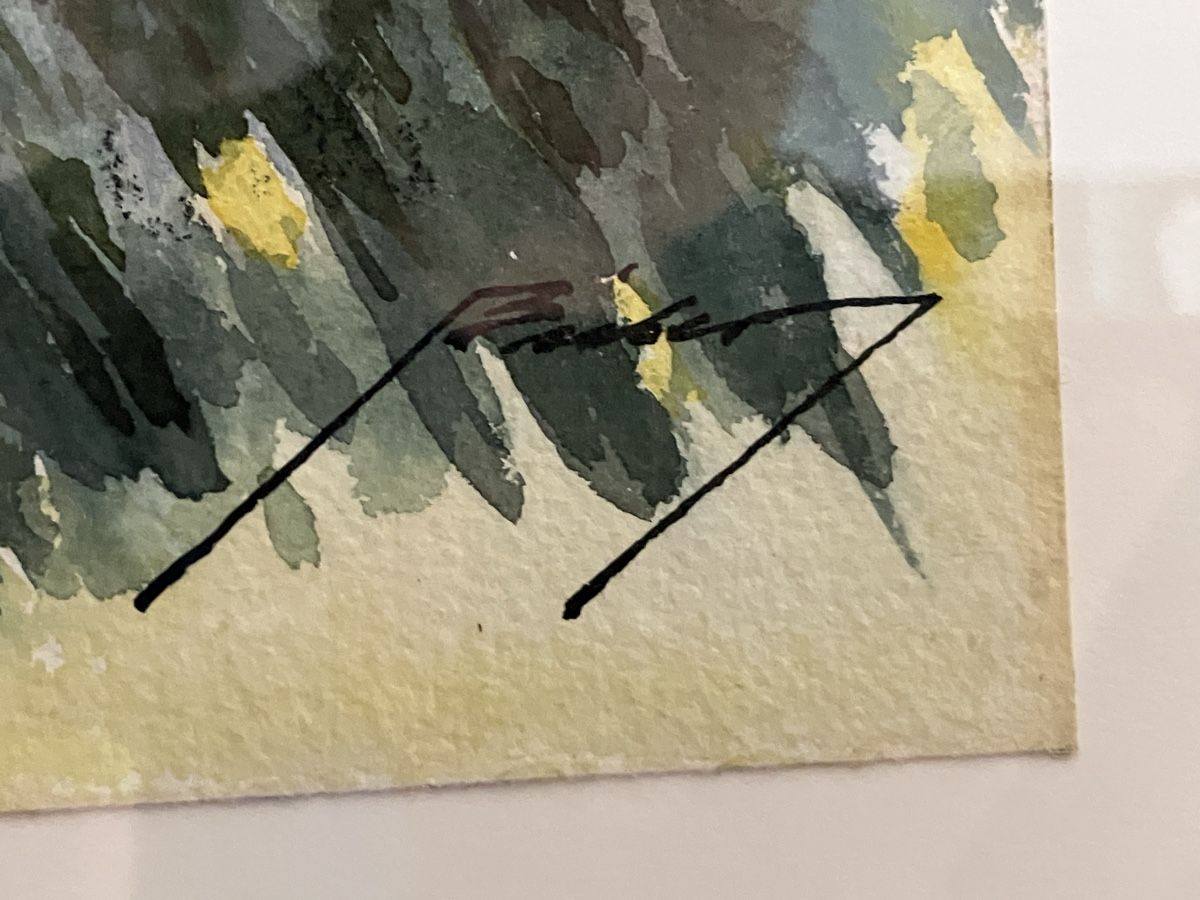 Dipinti: Wohlensee 1961 Aquarell von Armin Biber – Usato da Müntschemier venduto da Ruebezahl2067 5
