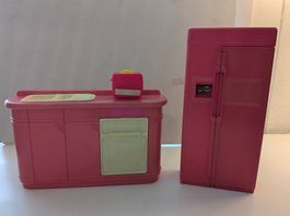 Barbie Küche Kühlschrank