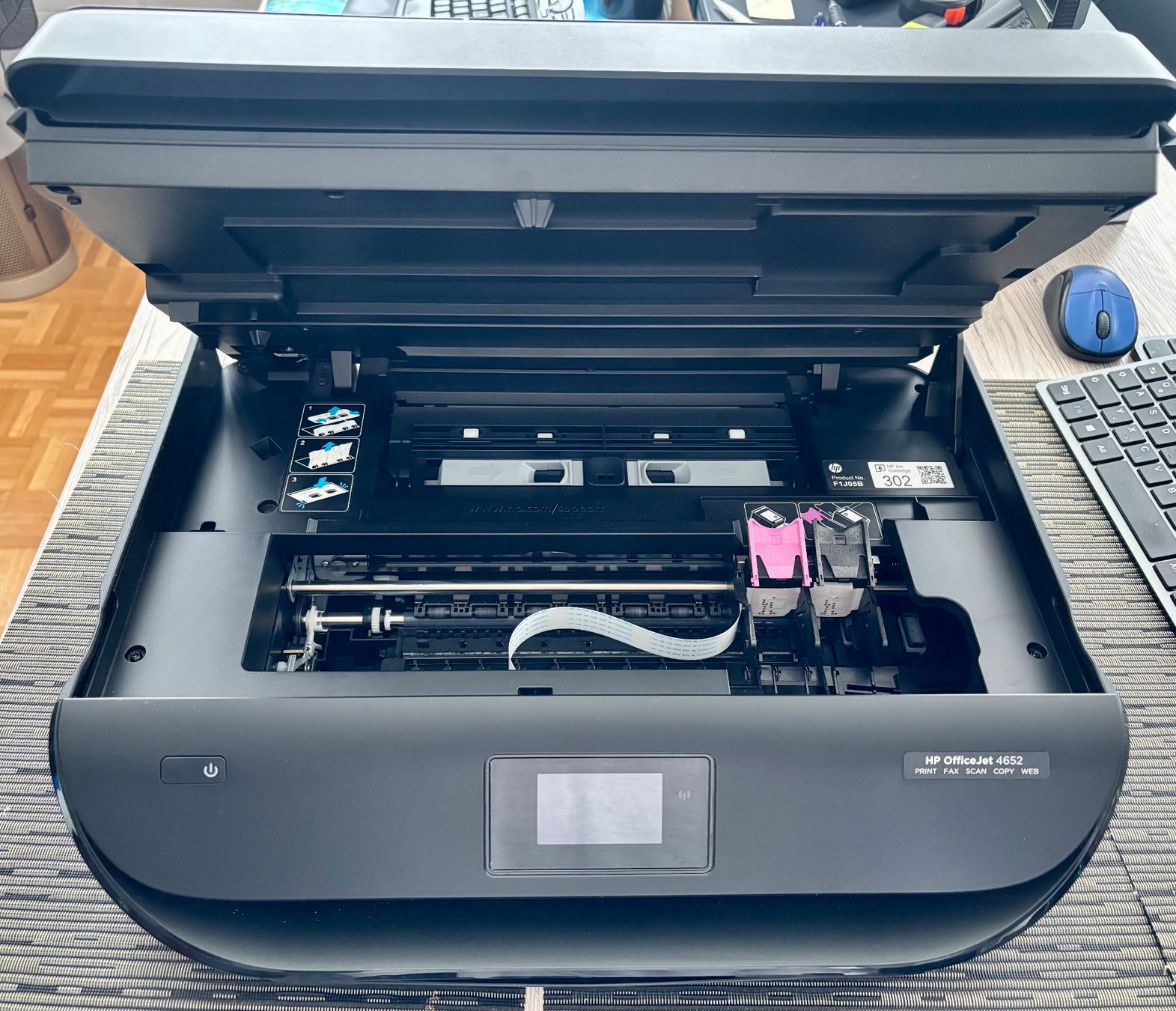 Hewlett Packard Drucker: HP OfficeJet 4652 Multifunktionsdrucker Print Fax Scan Copy – Gebraucht aus Jona von nowbody2040 2