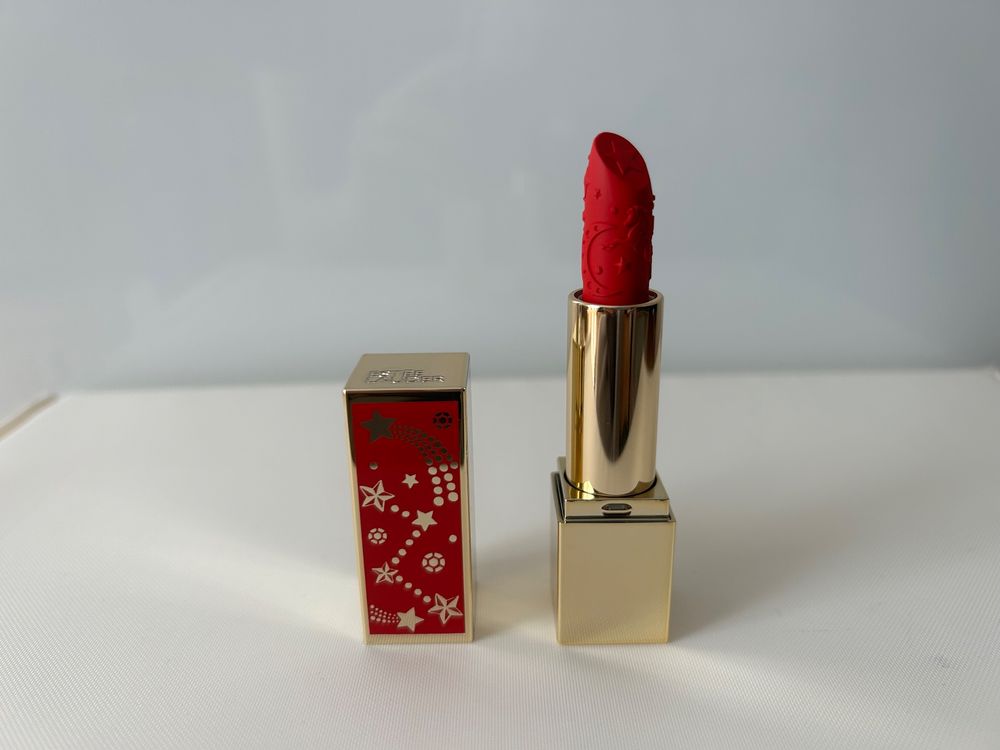 Estee Lauder lipstick starlet red with red lip liner NEW Kaufen auf