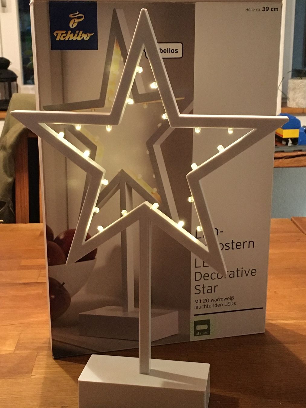 Tutte le decorazioni: LED Dekostern (Tschibo) – Usato da Bauma venduto da Budgerigar