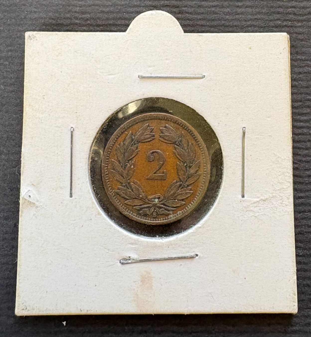 Tutti le monete: 2 RAPPEN 1890 (12 VERSCHOBEN ) – Usato da Ostermundigen venduto da Wyatt-Earp 1