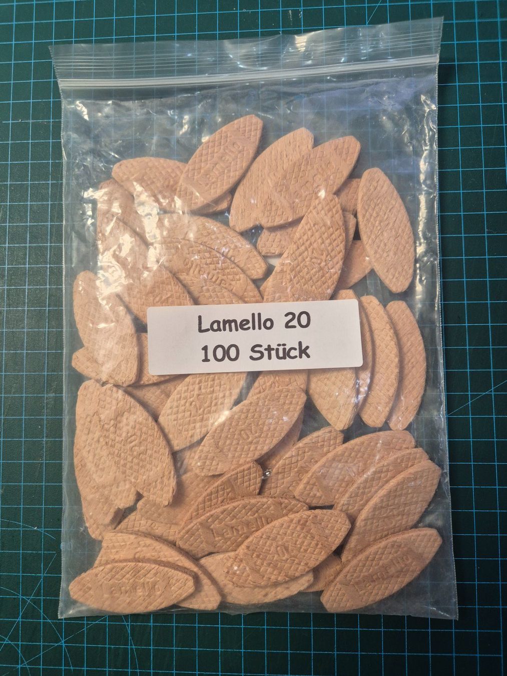 Articoli in legno: Original Lamello Flachdübel 100 Stück – Nuovo (secondo la descrizione) da Pfungen venduto da Famadm