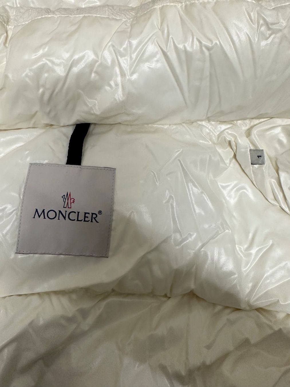 Moncler Giacche: Moncler Daos Winterjacke, Elfenbein, Grösse 1. – Nuovo (secondo la descrizione) da Kloten venduto da niinaa.5 2
