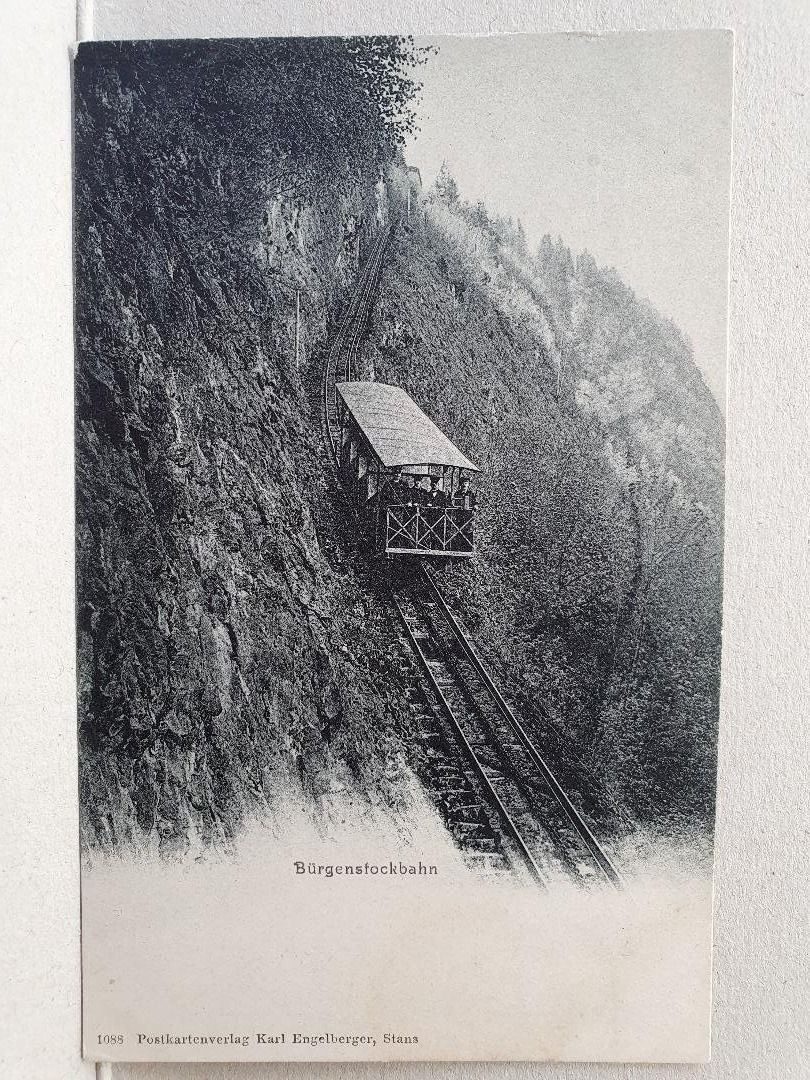 Cartoline postali: BÜRGENSTOCKBAHN – Usato da Delémont venduto da Domdom1