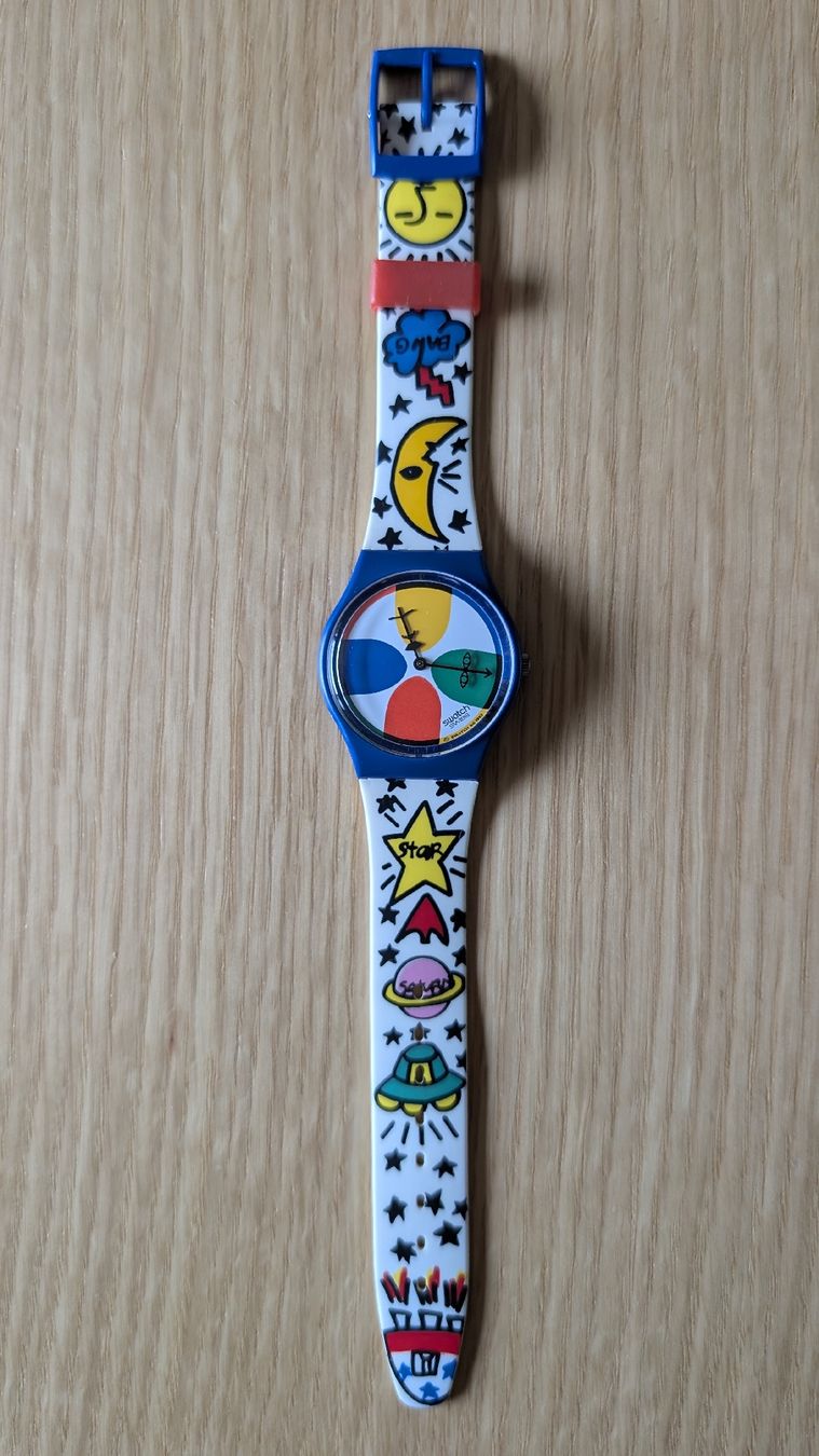 Swatch Orologi: Swatch SPACE PEOPLE GN134 (1993) NEU – Nuovo (secondo la descrizione) da Biel/Bienne venduto da uyan00