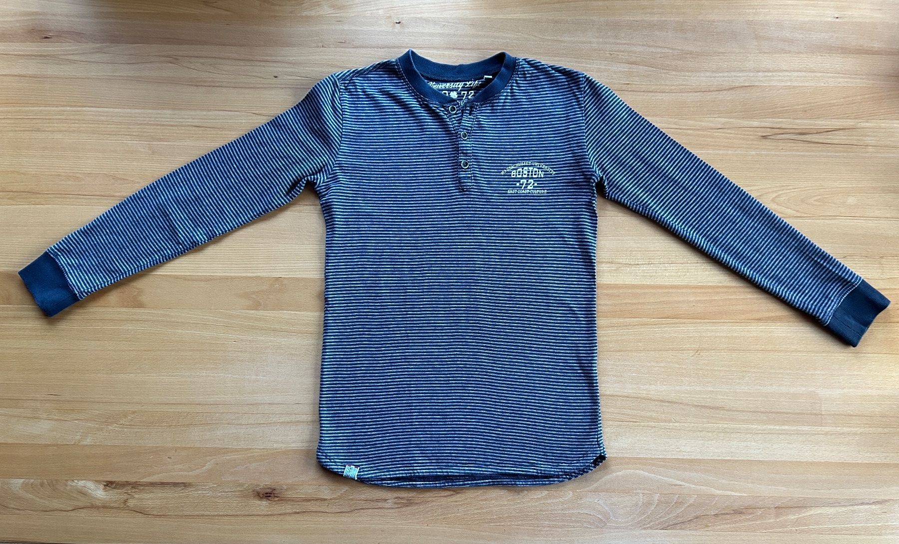 Maglioni & Felpe: Blau/Grau gestreifter Kinderpullover Grösse 164 – Usato da Grosswangen venduto da che_gr
