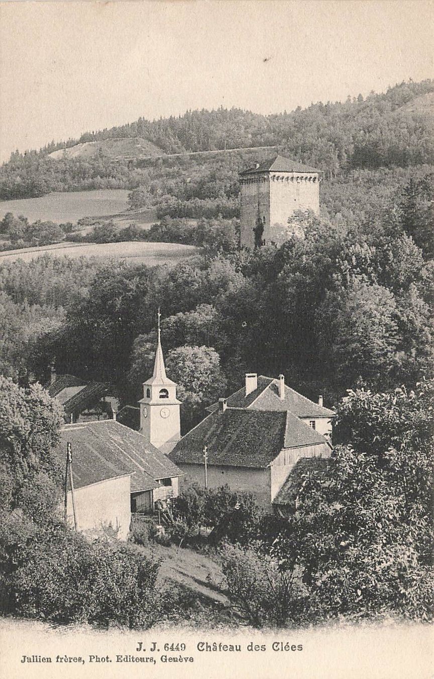 Ansichtskarten: Chateau des clees – Gebraucht aus Biasca von Blenio71