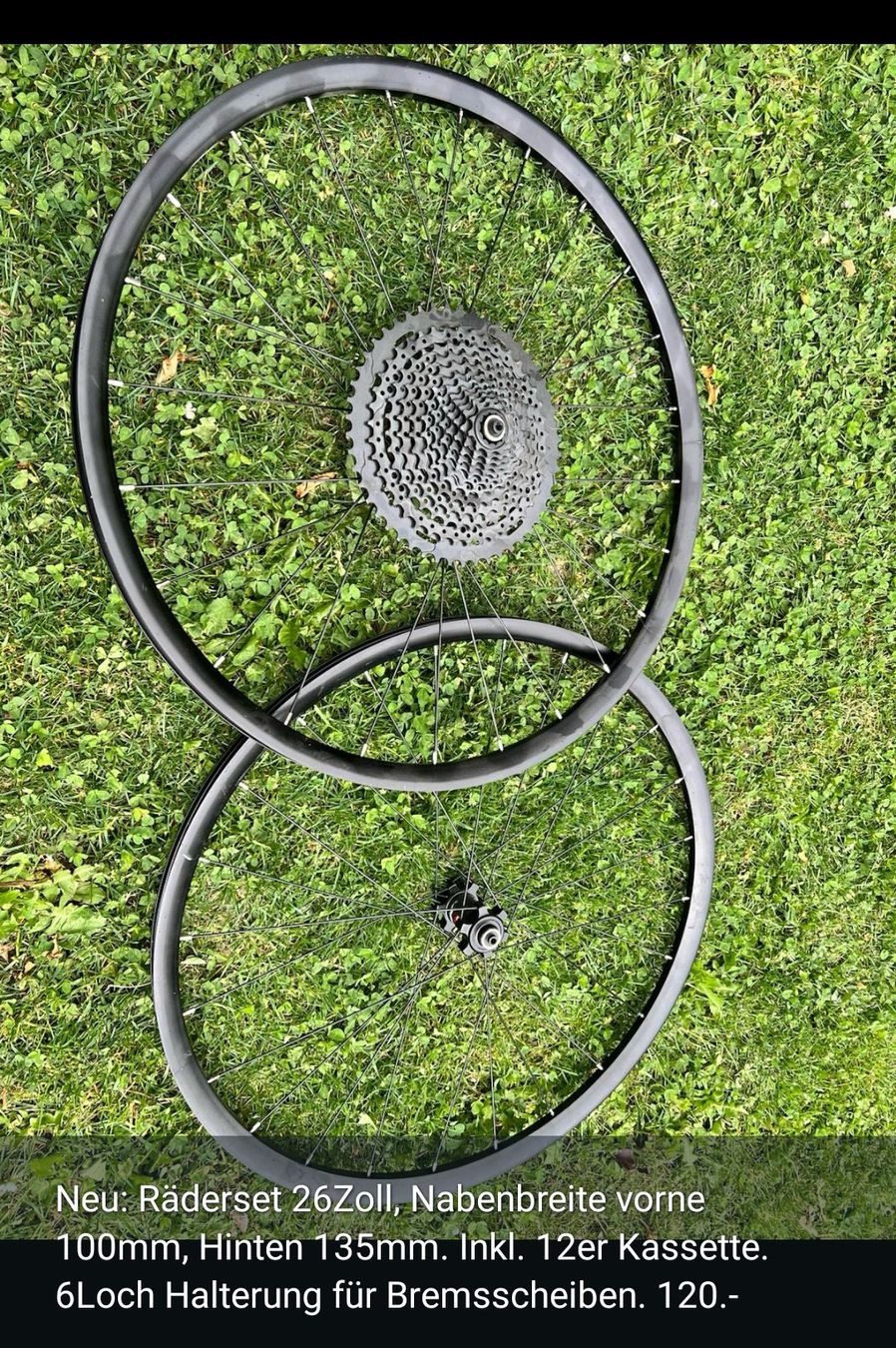 Pneumatici & Ruote complete: Neues Räderset 26 Zoll – Nuovo (secondo la descrizione) da Maienfeld venduto da Alpenblume12