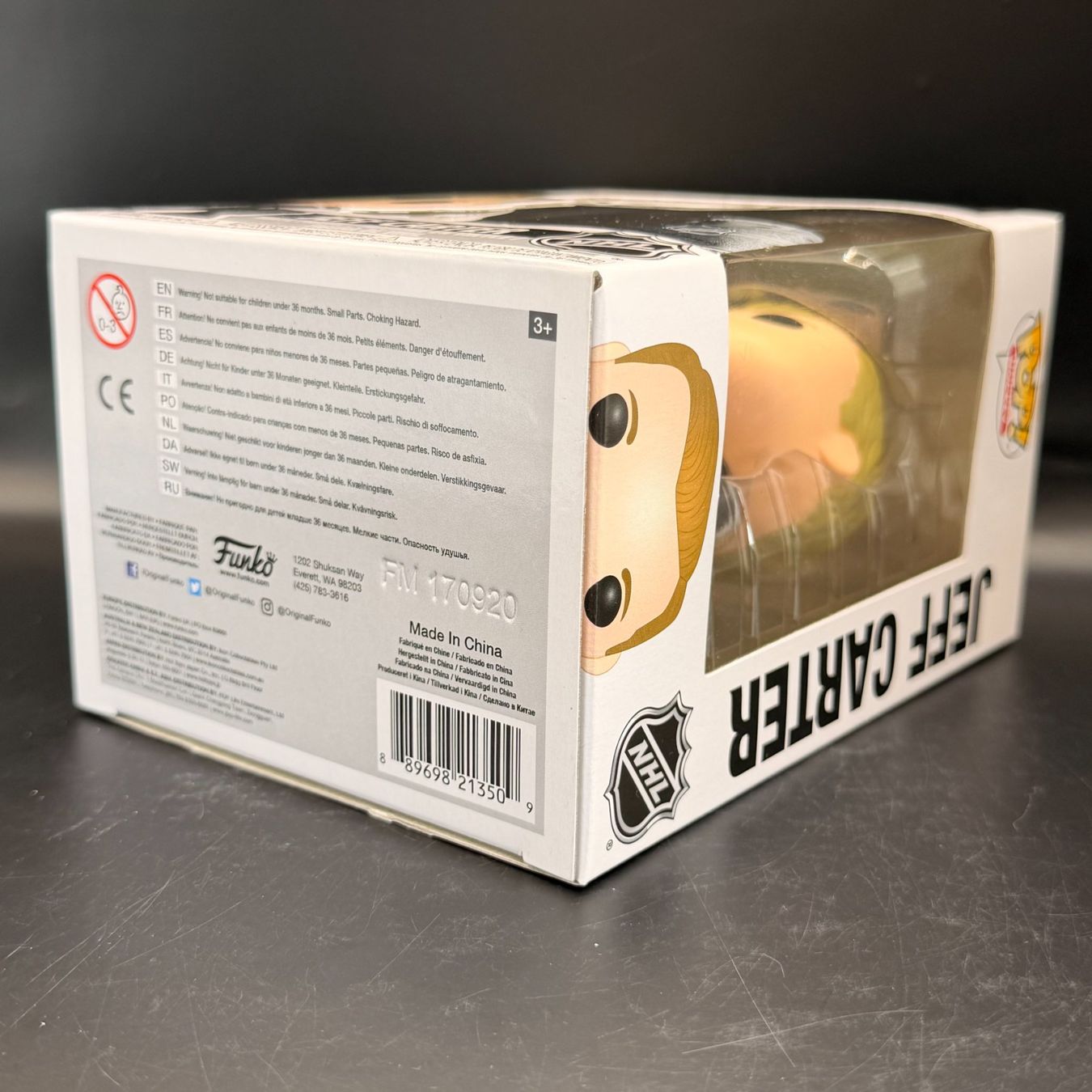 Funko Statuette: Funko Pop! NHL Jeff Carter 14 – Usato da Düdingen venduto da Nerdworld 3